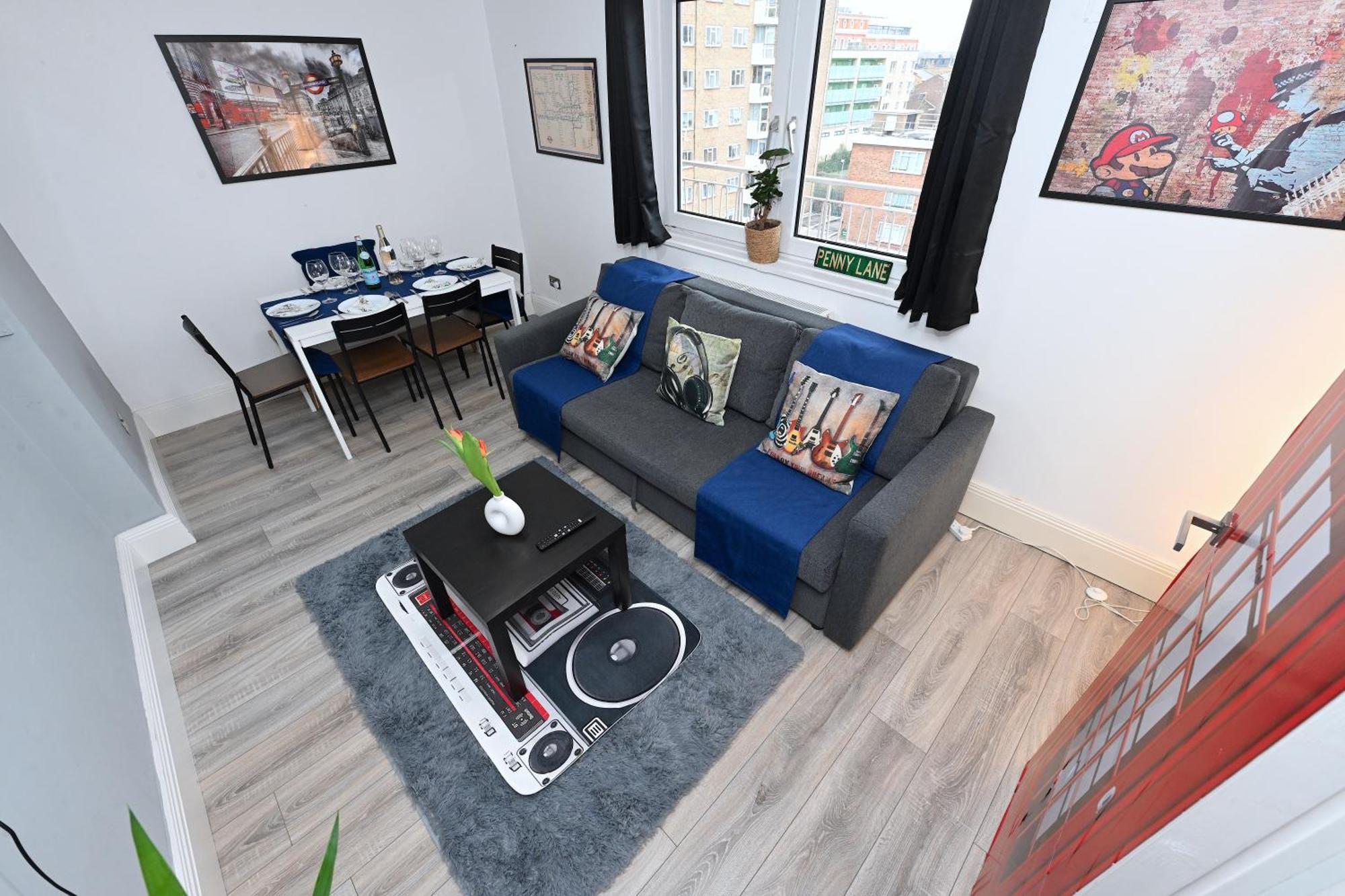 Superb 4 Bedroom Flat In The Heart Of Camden Town London Luaran gambar