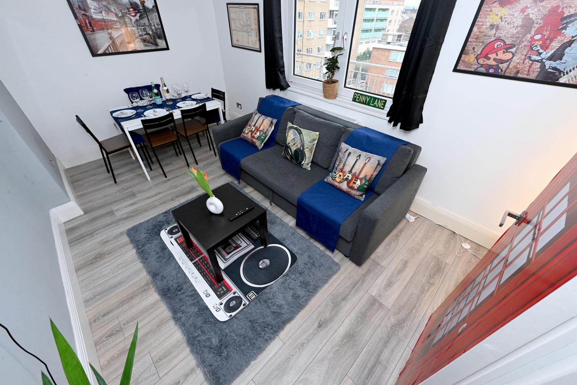 Superb 4 Bedroom Flat In The Heart Of Camden Town London Luaran gambar